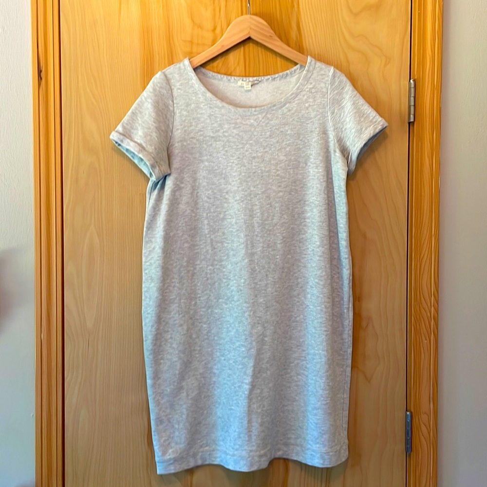 Eileen Fisher structured sweatshirt dress in XS